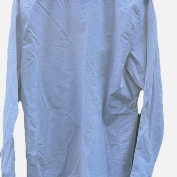 Maharishi Military Tunic Kurta Shirt Top Tumeric Long Sleeve Button Up XL White - Picture 2 of 5